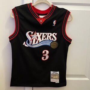 Allen Iverson Sixers #3 Basketball Jersey
